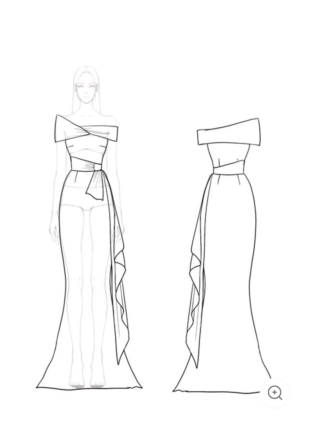 Lynor™ | Off-Shoulder Luxe Evening Dress