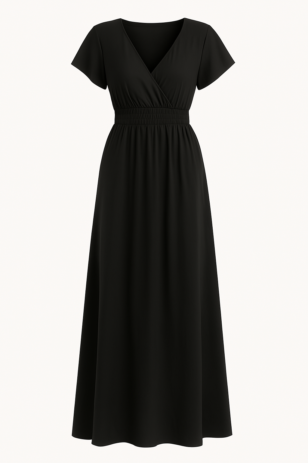 Lynor™ | V-Neck with Belly Coverage Dress