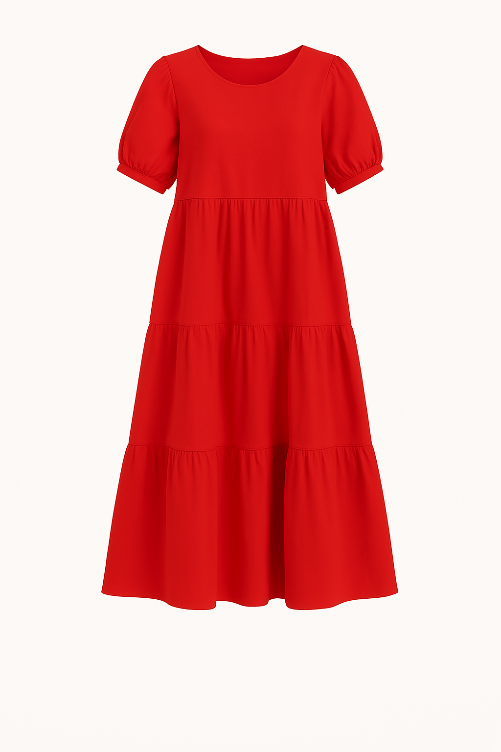 Lynor™ | O-Neck with Belly Coverage Dress