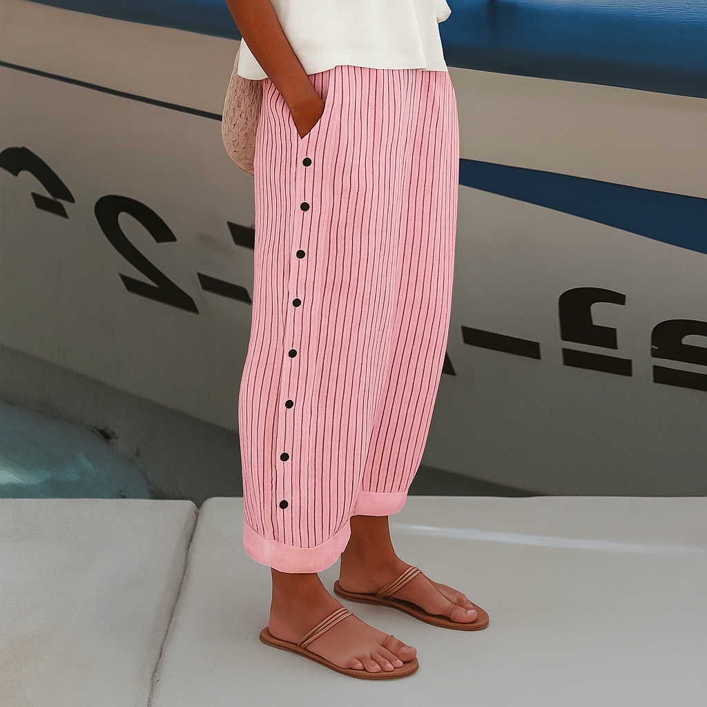 Lynor™ | Lightweight Linen Trousers for Breezy Summer Days
