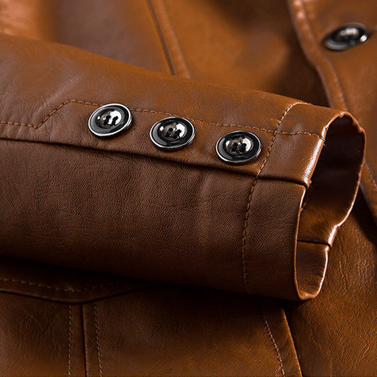 Lynor™ | Classic Leather Jacket