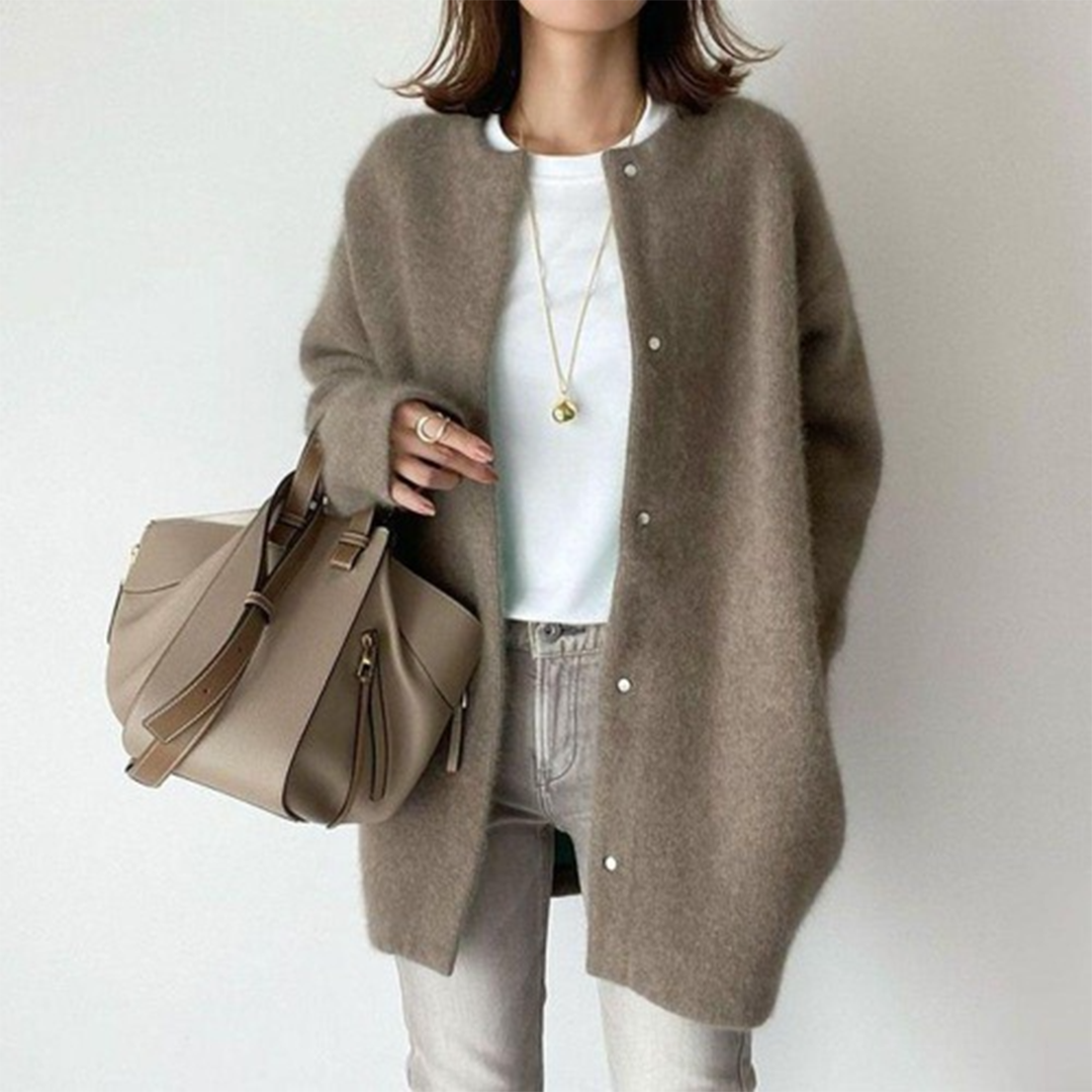 Lynor™ | Elegant Cashmere Cardigan