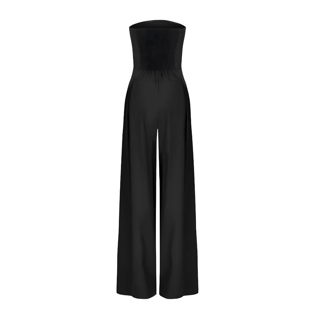 Lynor™ | Elegant Strapless Jumpsuit – Sleek Silhouette with Effortless Sophistication
