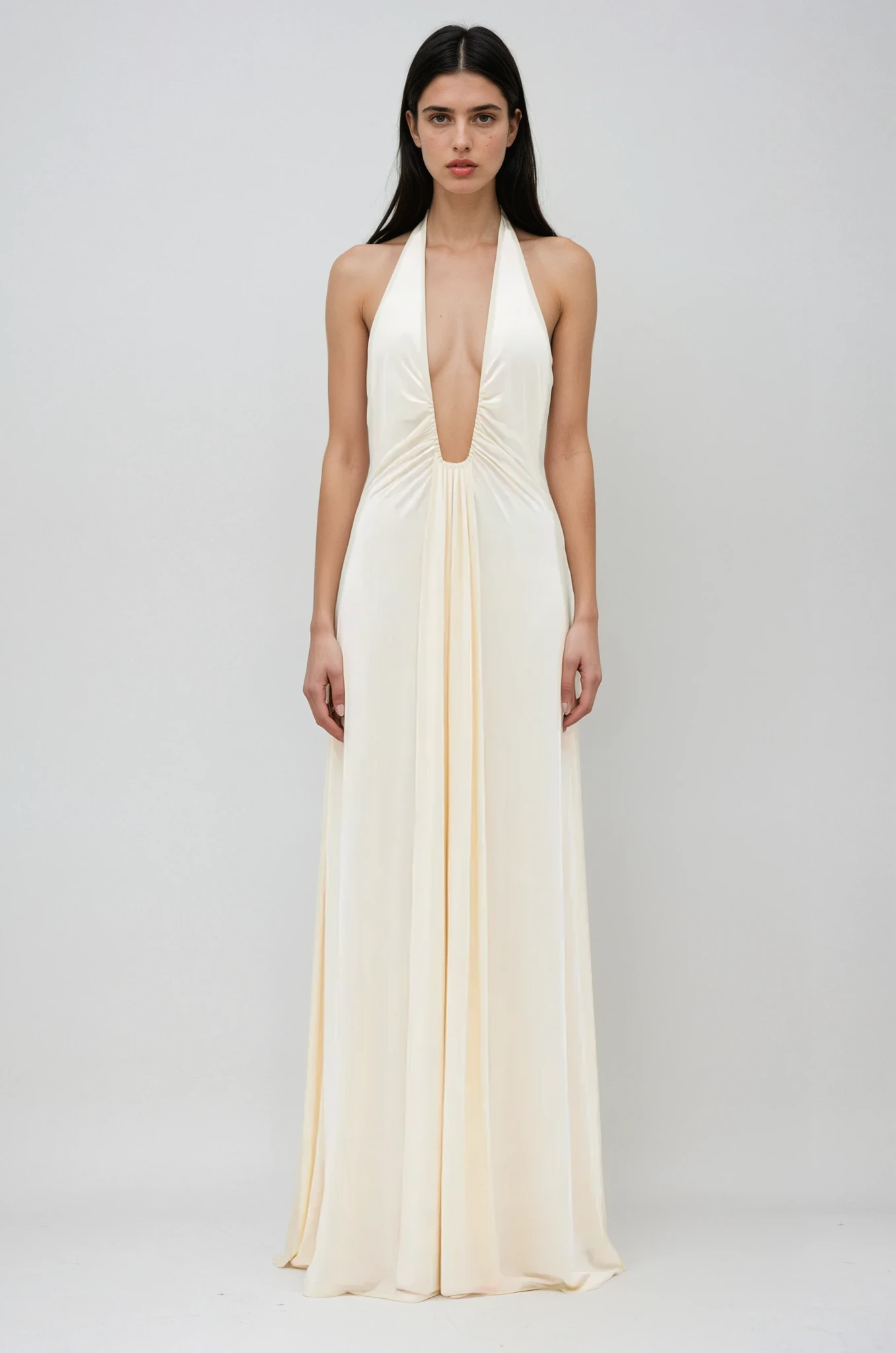 Lynor™ | Maxi Cupro Gown