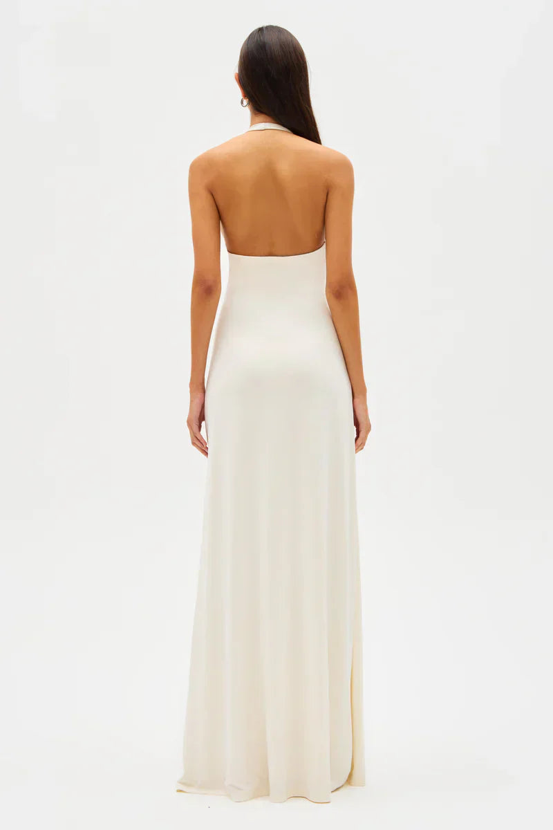Lynor™ | Maxi Cupro Gown