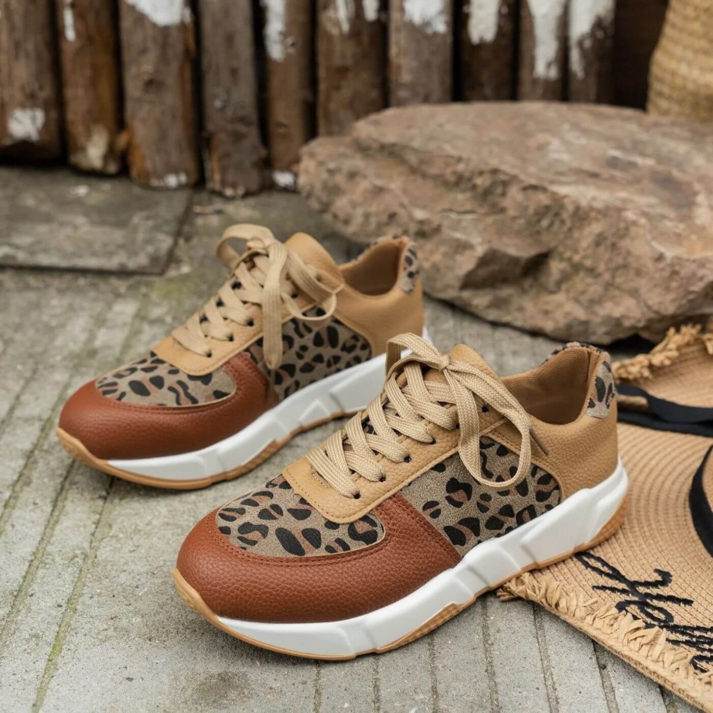Lynor™ | Leopard Print Orthopedic Sneakers