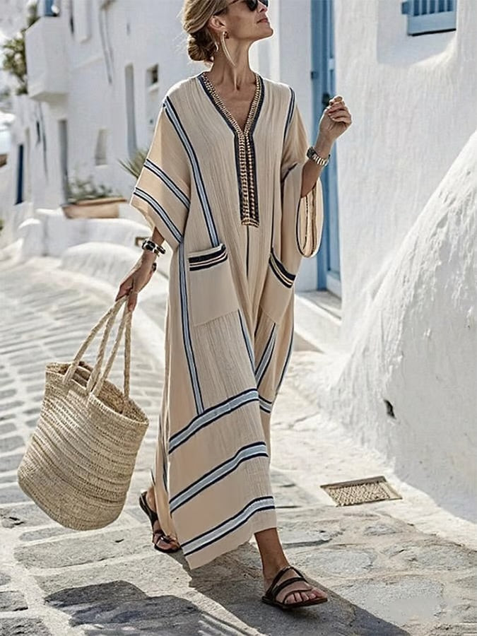 Lynor™ | Loose Striped Dress