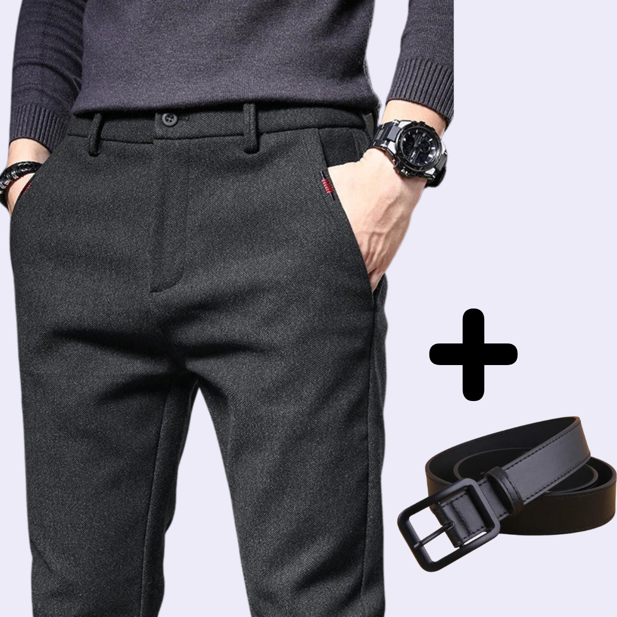 Lynor™ | Slim Fit Pants (+Free Belt)