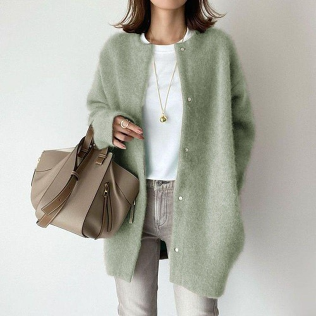 Lynor™ | Elegant Cashmere Cardigan