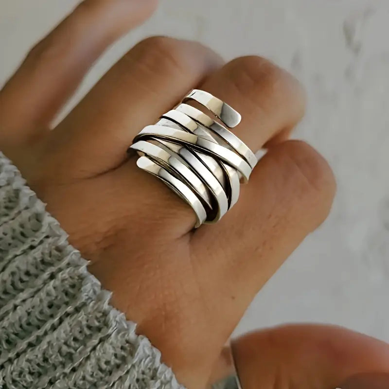 Lynor™ | Vintage Thick Silver Ring