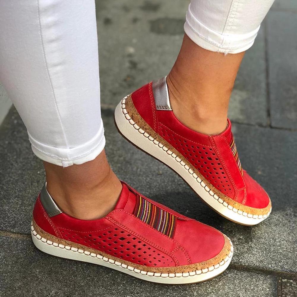 Lynor™ | Urban Stripe Slip-On Walk Easy