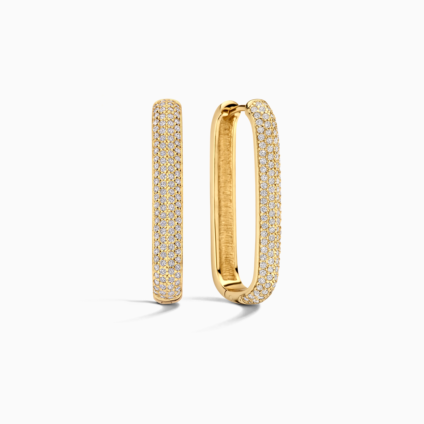 Lynor™ | Icon Pavé Rings – Bold 16K Gold Glamour with Sparkling Detail