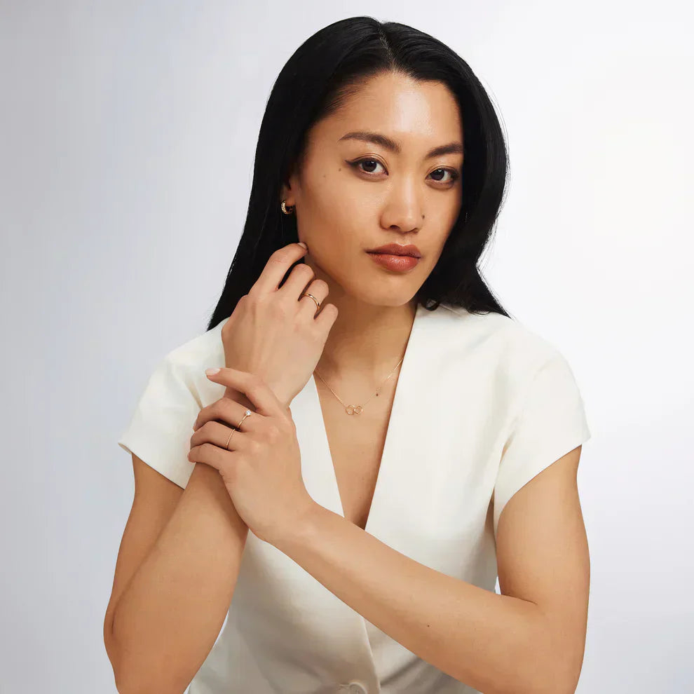 Lynor London™ | Graceful 14K Gold with Ocean-Inspired Elegance