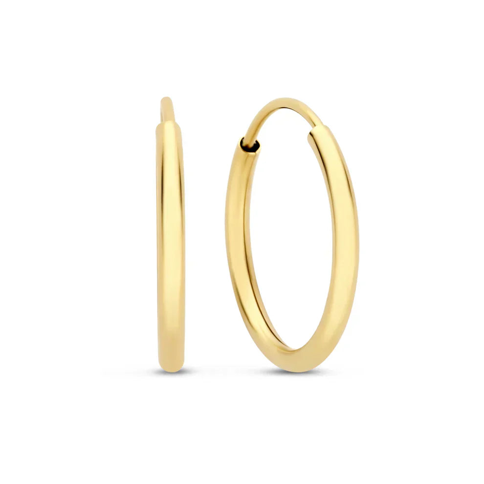 Lynor™ | Noémie Sorel Earrings – 14K Gold Elegance with Parisian Poise