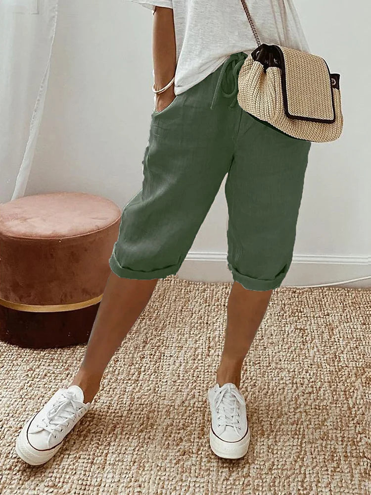 Lynor™ | Cotton-Linen Women's Pants