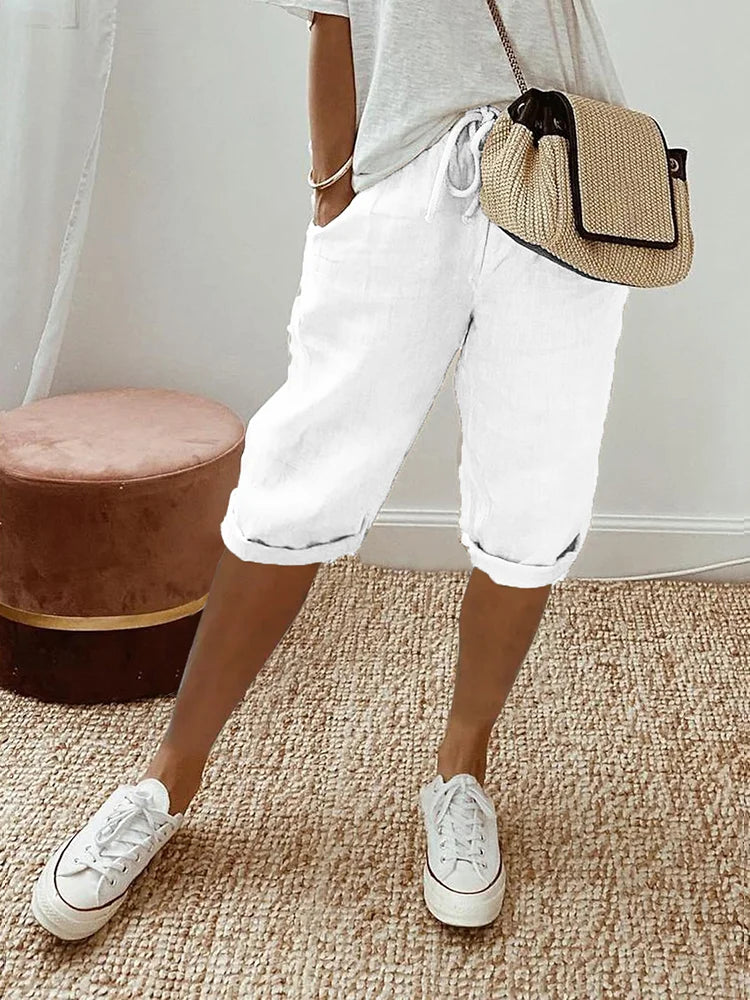 Lynor™ | Cotton-Linen Women's Pants