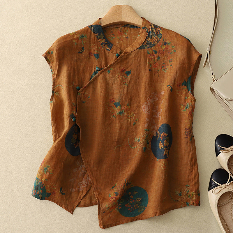 Lynor™ | Elegant Summer Drape Top
