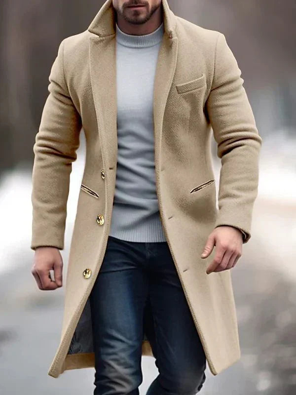 Lynor™ | Long Modern Overcoat