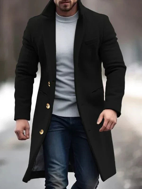 Lynor™ | Long Modern Overcoat