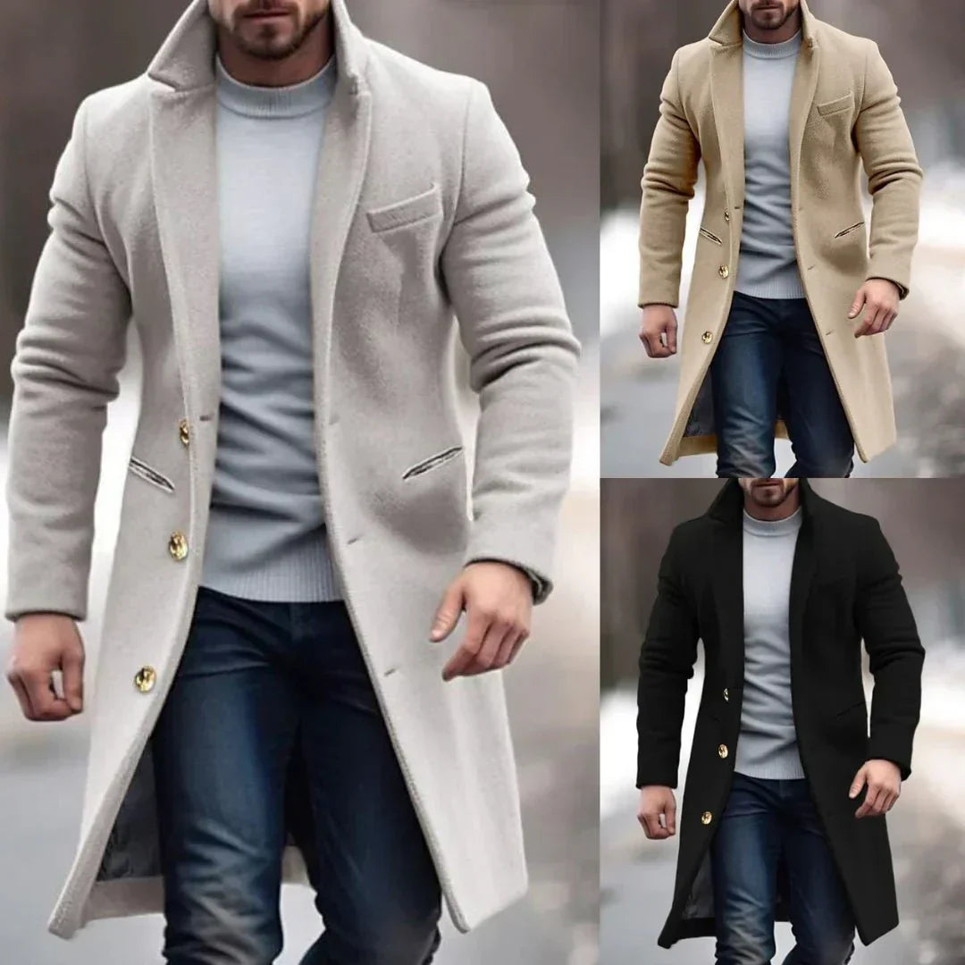 Lynor™ | Long Modern Overcoat