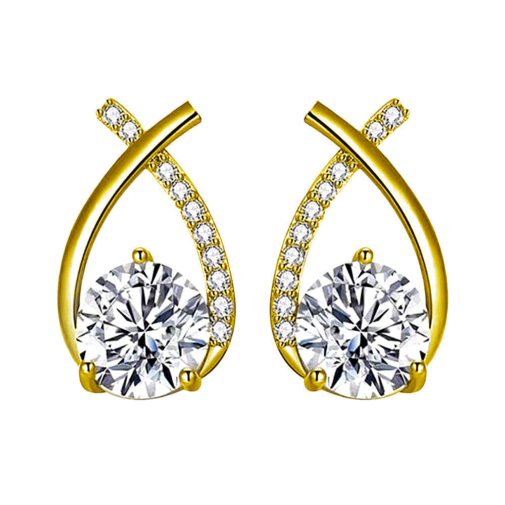 Lynor™ | Arielle Earrings – Elegant 18K Gold with a Graceful, Timeless Touch