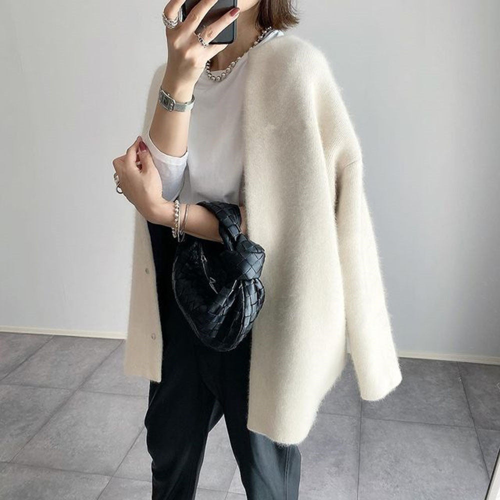 Lynor™ | Elegant Cashmere Cardigan
