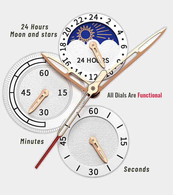 Lynor™ | Luxury Leather Quartz Watch