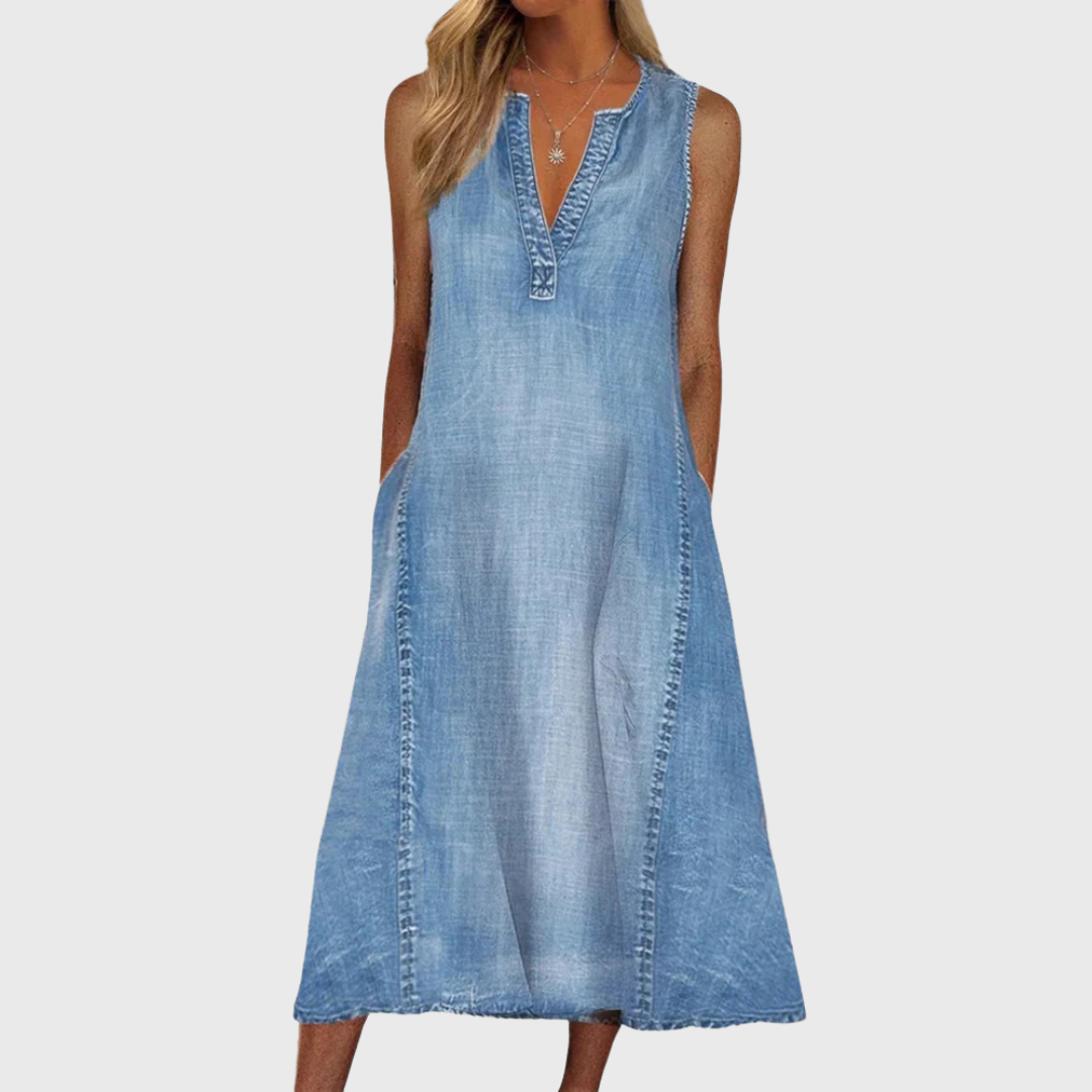 Lynor™ | Denim Comfort Dress