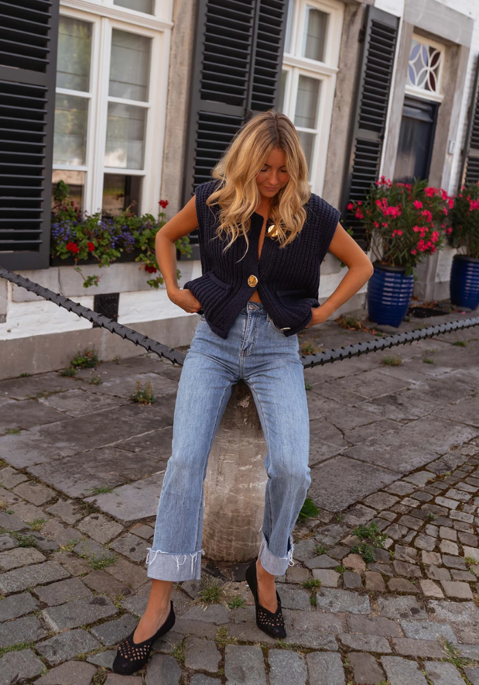 Lynor™ | Chic Knit Layering Vest – Effortless Warmth with Modern Style