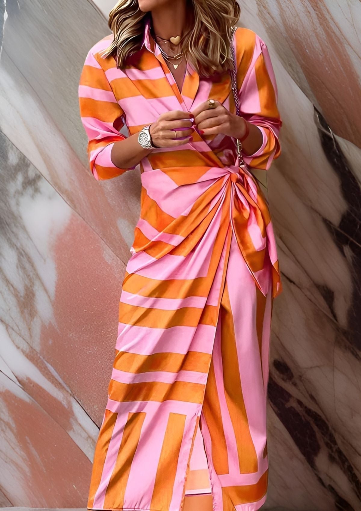 Lynor™ | Elegant Wrap Dress