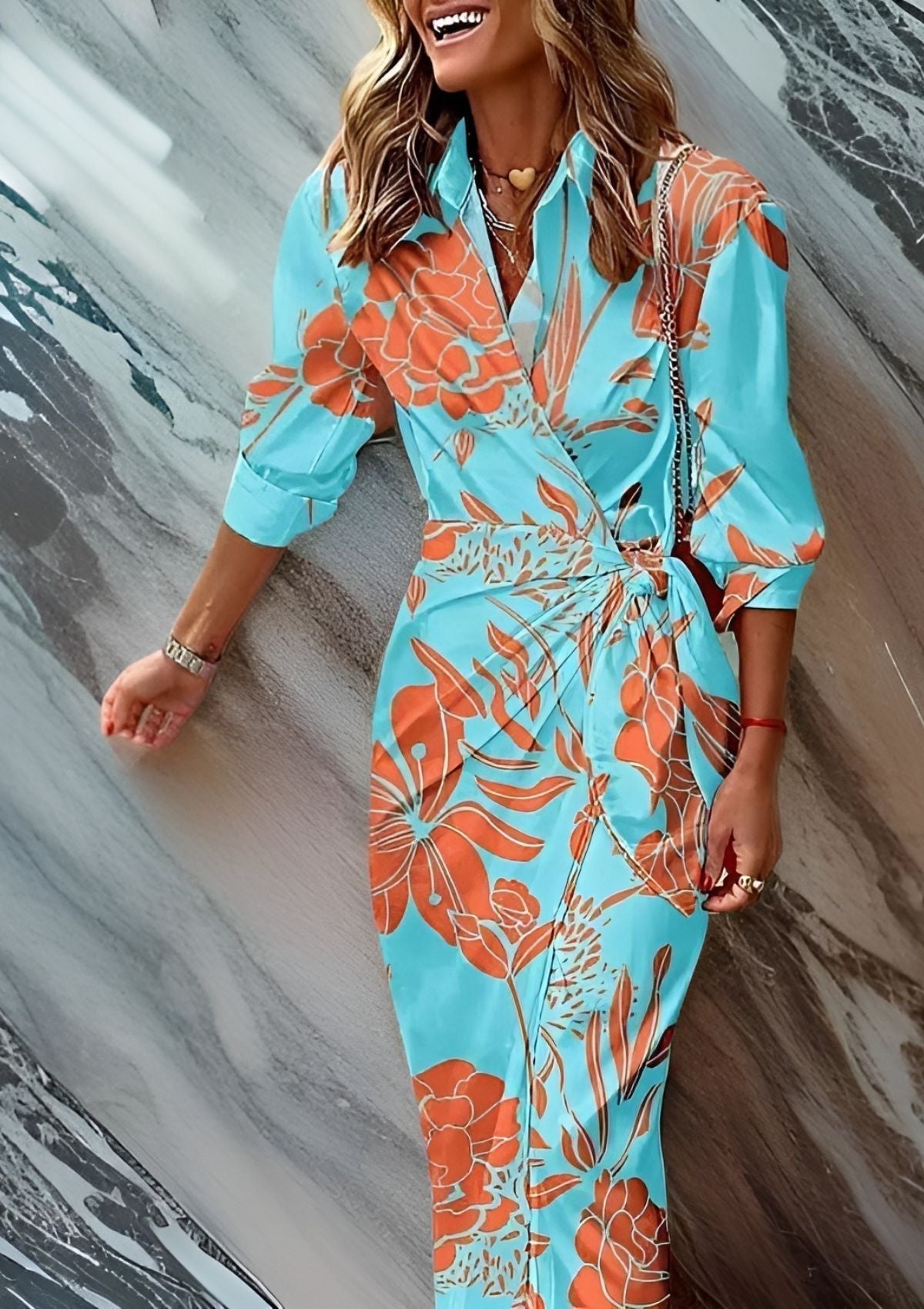Lynor™ | Elegant Wrap Dress