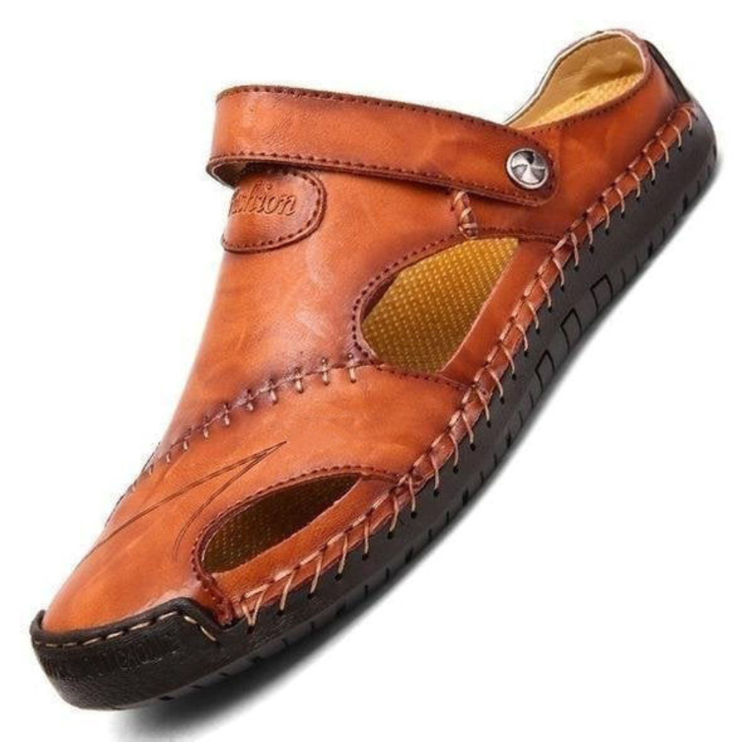 Lynor™ | Orthopedic Leather Men's Sandals