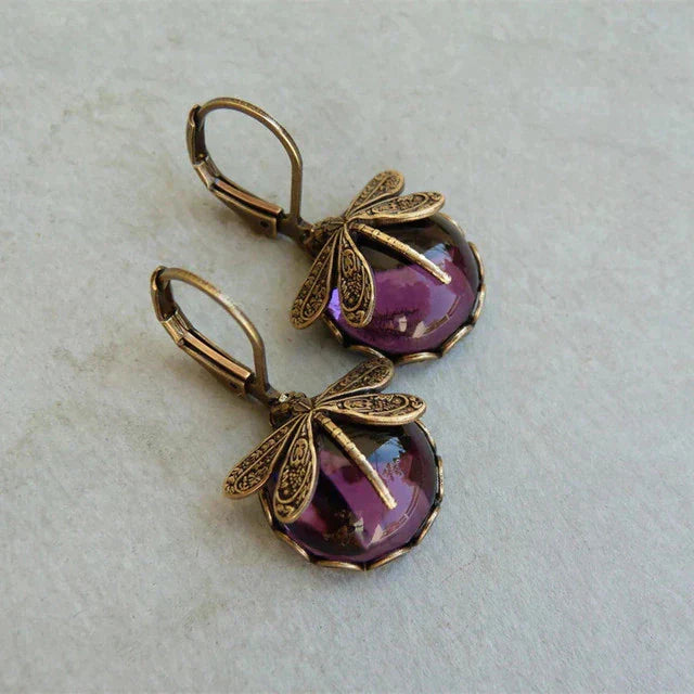 Lynor™ | Earrings in Antique Gold