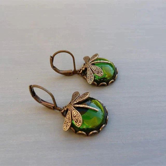 Lynor™ | Earrings in Antique Gold