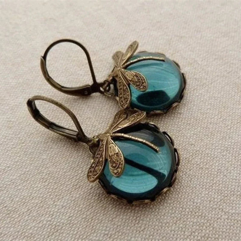 Lynor™ | Earrings in Antique Gold