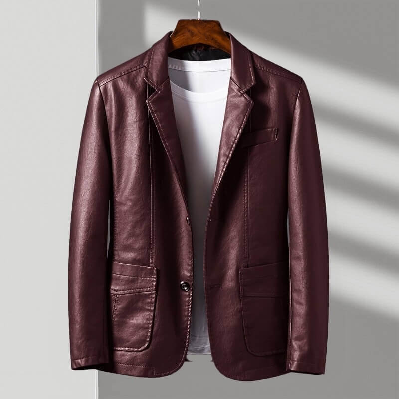 Lynor™ | Classic Leather Jacket