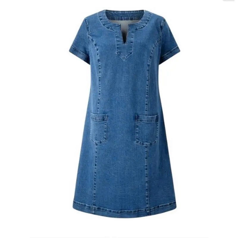 Lynor™ | Soft Denim Dress