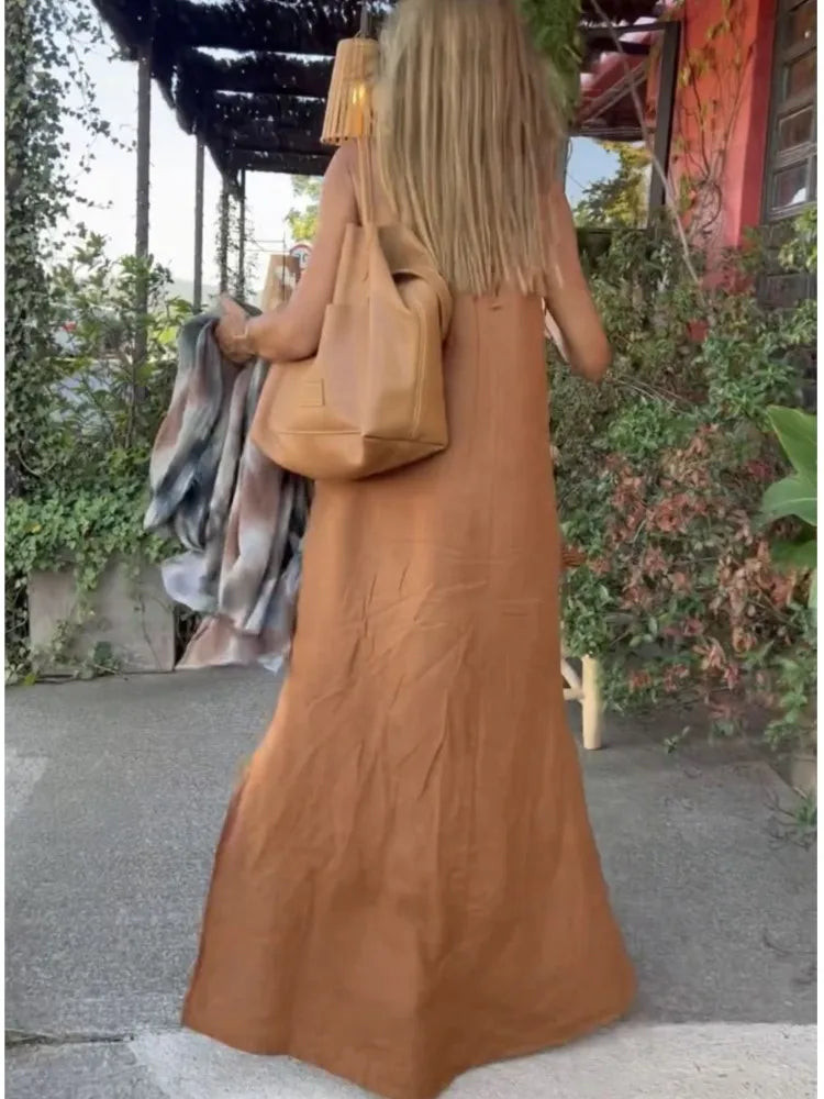 Lynor™ | Coastal Breeze Maxi Dress