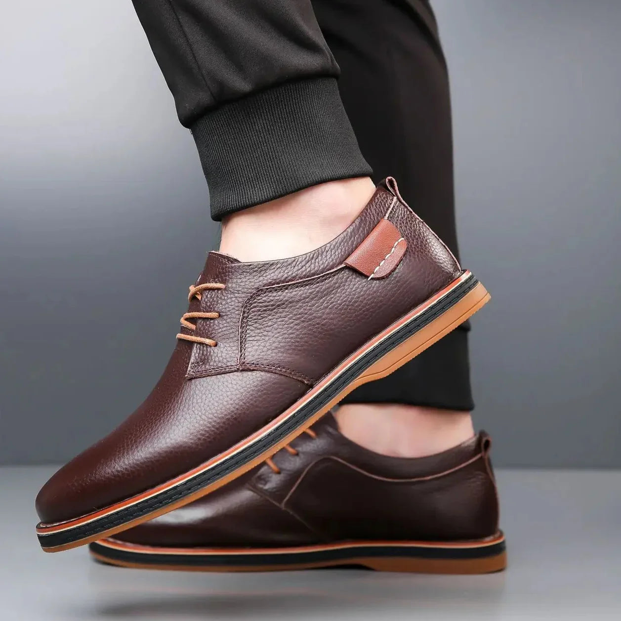 Lynor™ | Men’s Signature Leather Shoes