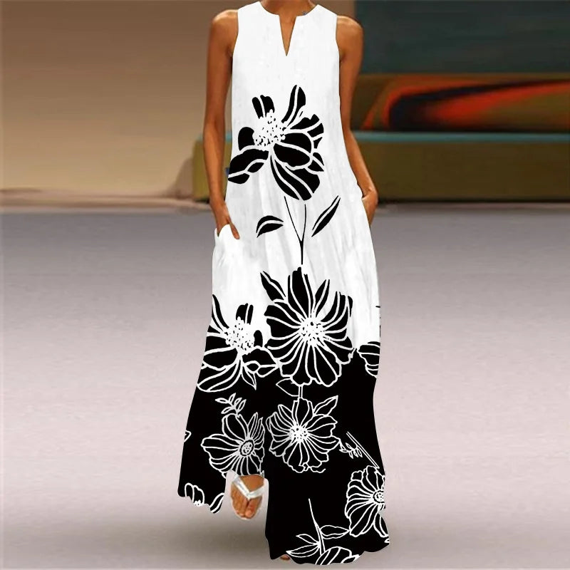 Lynor™ | Casual Relaxed Fit Dress – Stylish Comfort for Every Day