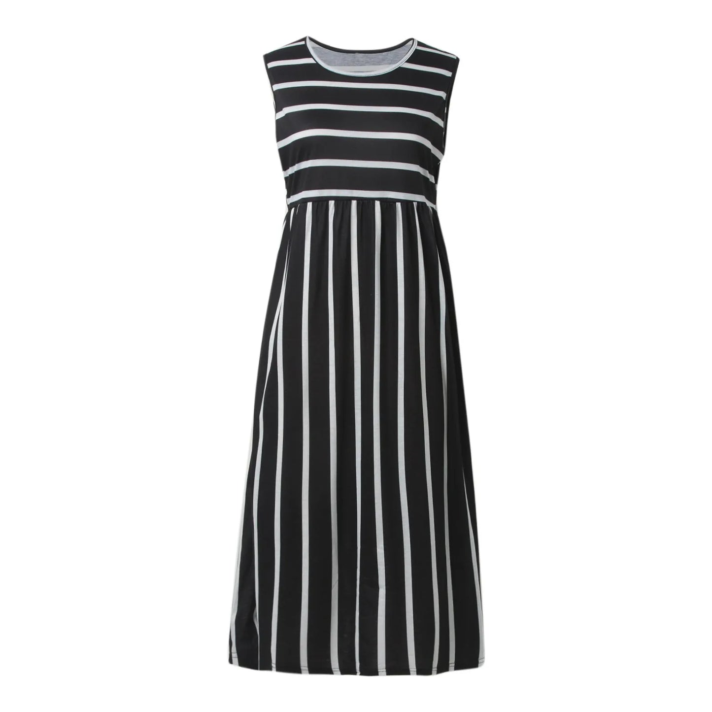 Lynor™ | Striped Casual Maxi Dress with Pockets for Effortless Everyday Style