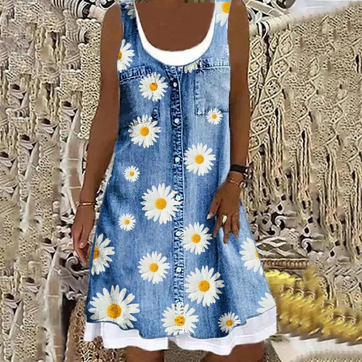 Lynor™ | Soft & Elegant Denim Dress