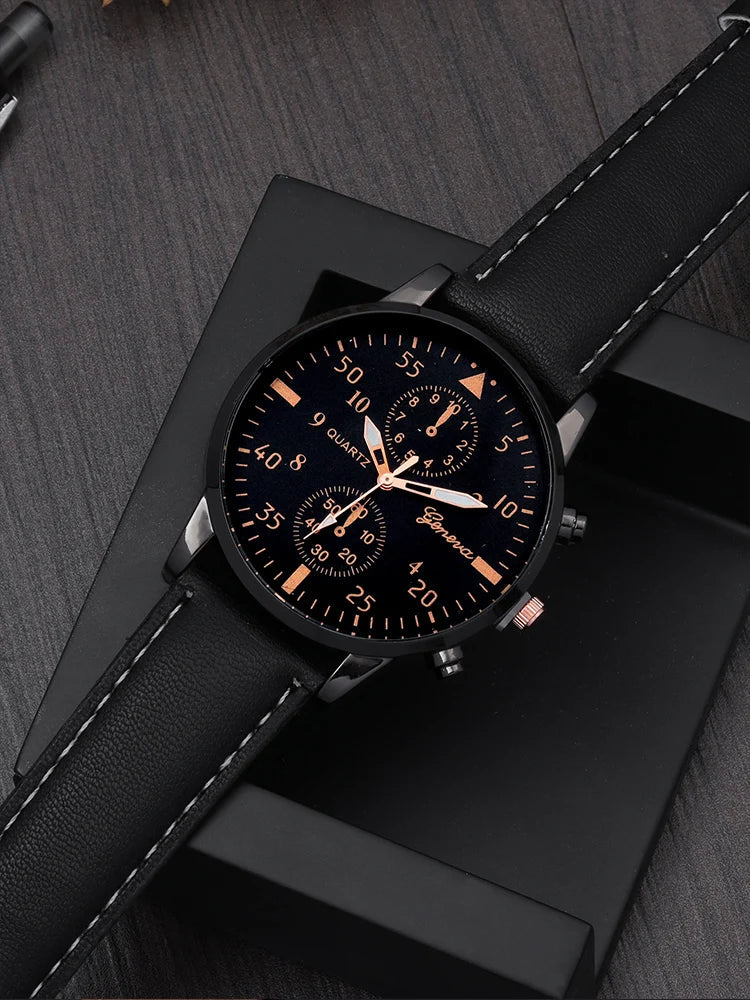 Lynor™ | 4-Piece Set with Fashion Watch and Bracelets