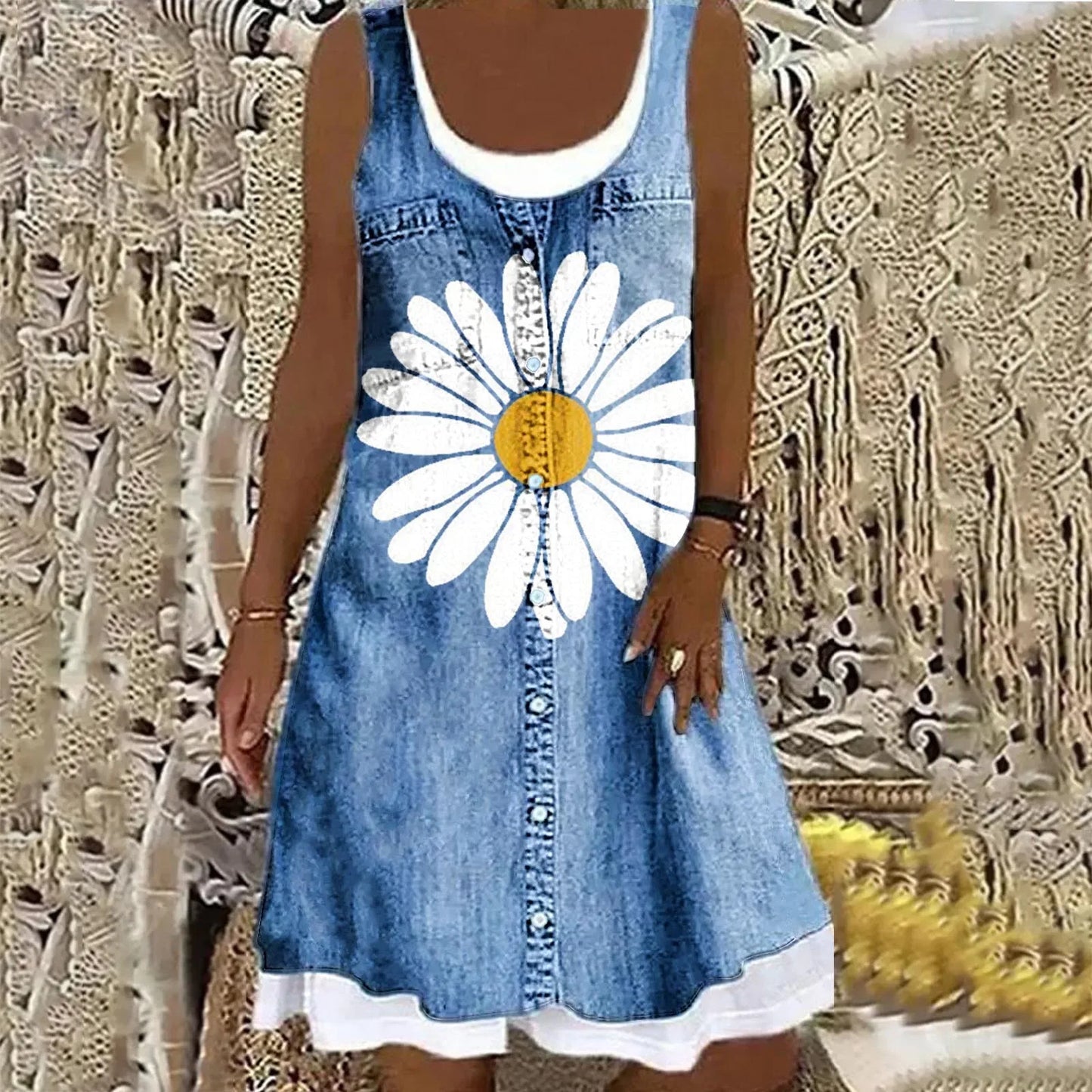 Lynor™ | Soft & Elegant Denim Dress