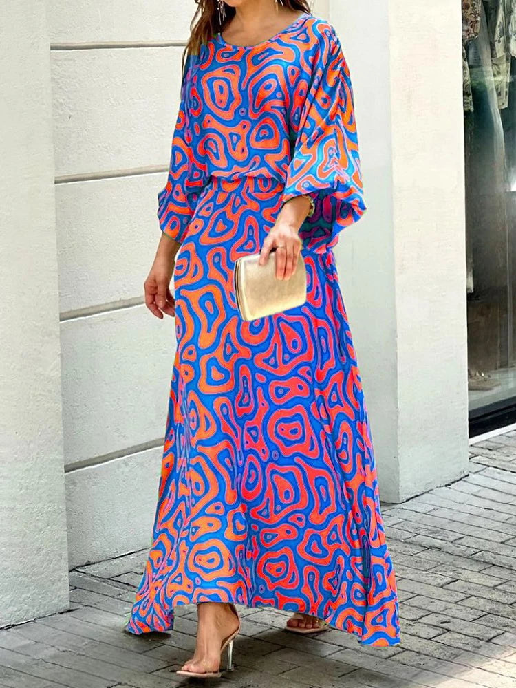 Lynor™ | Knit Two-Piece Set with Long Skirt & Sleek Top