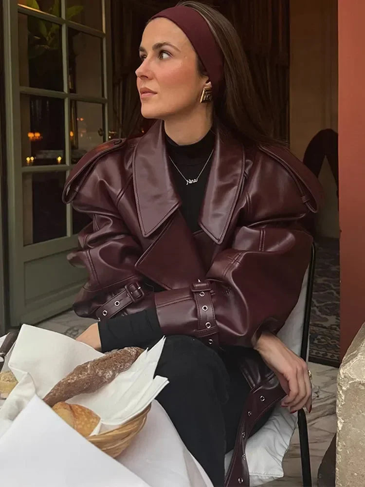 Lynor™ | Beautiful leather jacket