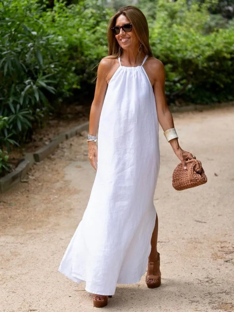 Lynor™ | Coastal Breeze Maxi Dress