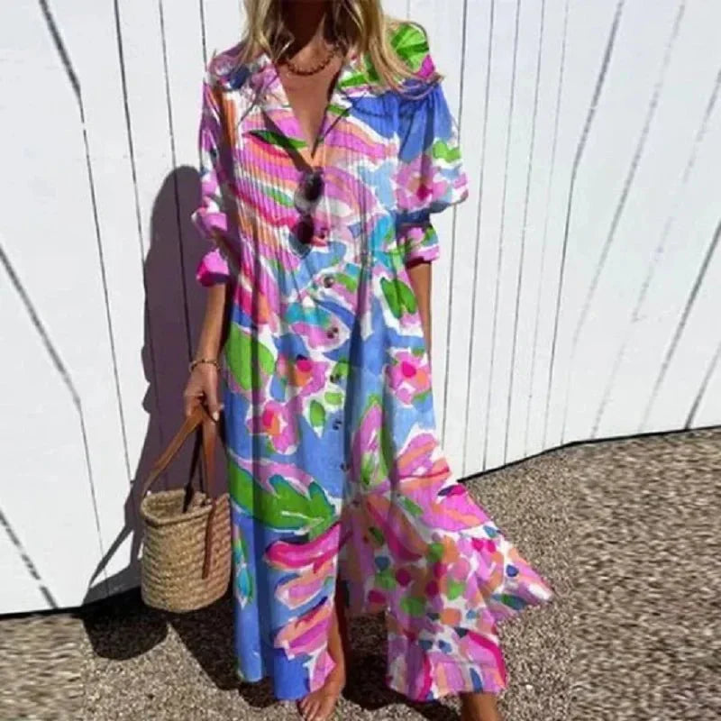 Lynor™ | Bohemian Strand Style Dress