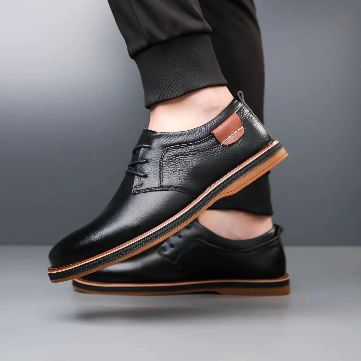 Lynor™ | Men’s Signature Leather Shoes
