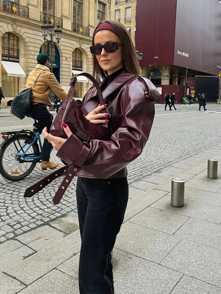 Lynor™ | Beautiful leather jacket